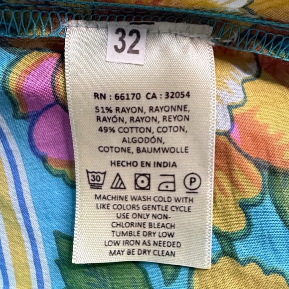 Anthropologie Lilka Dinan Dress Womens Small Halter Handkerchief Floral Summer - Picture 10 of 11